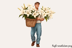 Risen Easter Clipart PNG Product Image 1