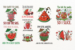 Summer Watermelon PNG Sublimation Product Image 9