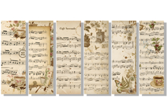 Ephemera Music Sheets Bookmarks Product Image 6