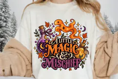 Whimsical Magic and Mischief Halloween Sublimation Design Product Image 2