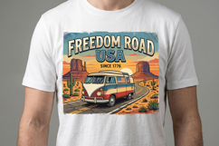 America T-shirt Design Product Image 2