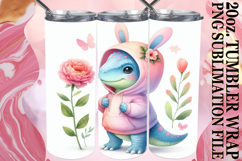 SWEET VIBES 20oz TUMBLER WRAP, Dino Product Image 1