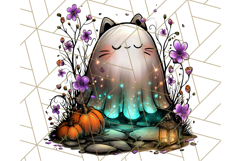 Enchanted Graveyard Halloween PNG Clipart Product Image 3