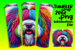 UNIQUE 20oz Tumbler Artwork , Dog Product Image 1