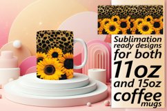 Flower Leopard Print Sublimation Wrap Product Image 1