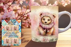 Classic 11oz Mug Wrap Png Design , Animals Product Image 1