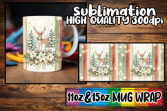 Nostalgic days sublimation print wrap, Christmas Product Image 1