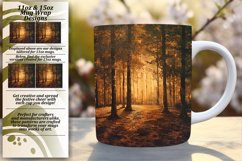 Vibrant Spring Landscape Mug Wraps: Sublimation - Spring Product Image 1