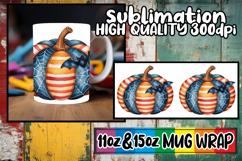 Radiant whispers 11oz 15oz sublimation wrap, Pumpkin Waterco Product Image 1