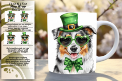 Lovely 11oz Mug Wrap Png Template , St Patrick Product Image 1