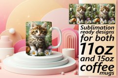 Springtime Serenade: 3D Mug Wrap Sublimation - Easter Animal Product Image 1