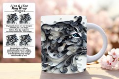 Cat Comfort: Sublimation 11oz/15oz Cat Lover Cup - 3D Design Product Image 1