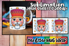 Wholesome vibes 11oz 15oz sublimation wrap, Cute Christmas Product Image 1