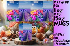 Nature’s Beauty Mug Wrap for Sublimation 11oz/15oz Product Image 1