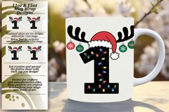 Joyful 11oz Mug Wrap Png Artwork , Christmas Product Image 1