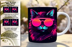 Hilarious Hisses: Funny Cat Sublimation Product Image 1