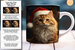 Christmas Cat Mischief Mug Wrap Product Image 1