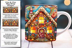 Christmas Glass Art Elegance - Sublime Mug Wraps Product Image 1