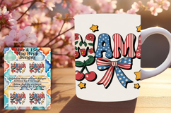 Fun 15oz Mug Wrap Png Artwork , Mama Product Image 1