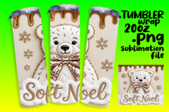 Custom Wraps for 20oz Tumbler , Holiday Product Image 1