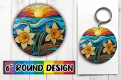 Colorful Vintage Bloom Sublimation Compilation Product Image 1
