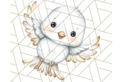 Cute Arctic Animal Clipart PNG, Cute Winter Animals Png Product Image 3
