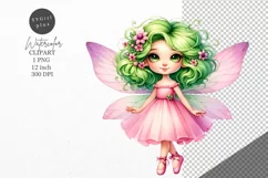 Whimsical clipart, Fairy clipart, Whimsical fairy Product Image 1