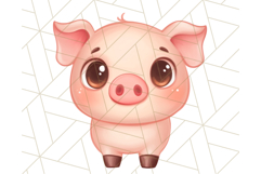 Cute Animal Clipart, Adorable Animal PNG Product Image 3
