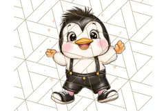 Sock Hop Animal Dance Party PNG Clipart, Cute Retro 1950s Product Image 3