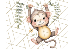 Cute Safari Animal Clipart PNG for Kids, African Wildlife Product Image 3