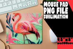 COZY mouse pad Inspirational Art, Flamingo Product Image 1