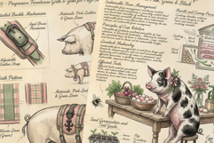 Ephemera Farmhouse Junk Journal Pages Product Image 5