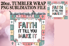 RADIANT LOVE 20oz TUMBLER WRAP, Christian Product Image 1