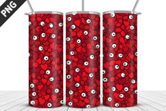 Valentines Love Skinny Tumbler PNG Wrap| Valentines Tumbler Product Image 4