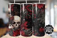 Gothic Christmas Tumbler | Christmas Tumbler Wrap Product Image 1