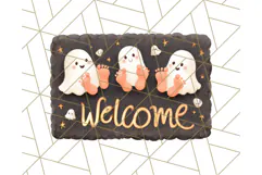 Halloween Neighborhood Clipart PNG for Trick or Treat Product Image 3