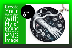 Cute Round Design Coaster PNG , Mystic Product Image 1