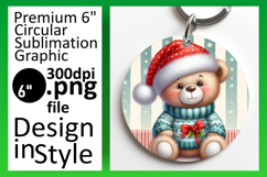 Creative Circle PNG for Car Coasters , Teddy Bear Product Image 1
