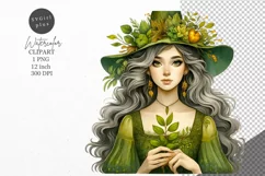 Halloween clipart, Witch clipart, Gothic clipart Product Image 1