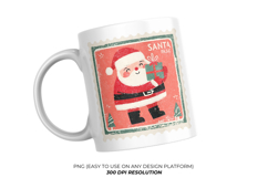 Christmas Postage Stamps Clipart Product Image 4