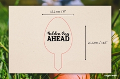 Easter Egg Hunt Sign Laser Cut | Glowforge | SVG Product Image 2