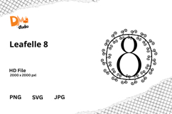 Leafelle Monogram Product Image 1
