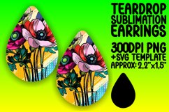 Energetic Floral Pattern Sublimation Wraps Product Image 1