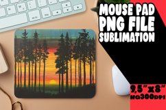 Blissful Beauty Mouse Pad Sublimation Product Image 1