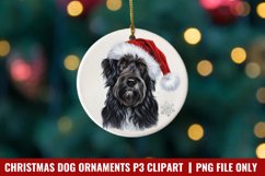 Breeds Of Christmas Dog Ornaments Clipart PNG Product Image 1