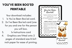 You&#039;ve Been Boo&#039;ed Halloween game for office/classroom Product Image 2