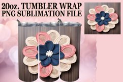 3D Garden Elegance Tumbler 20oz Art Product Image 1