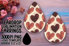 Lovely Teardrop Design for DIY Projects , Heart Product Image 1