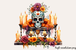 Da de Los Muertos Sublimation PNG Product Image 1