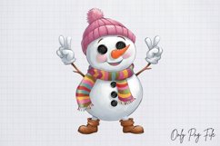 Groovy Christmas Clipart PNG Product Image 1